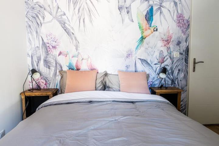 Chambre Tropicale Privee Au Coeur D'Un Village Calme Et Proche Du Vignoble Vinzelles Bagian luar foto